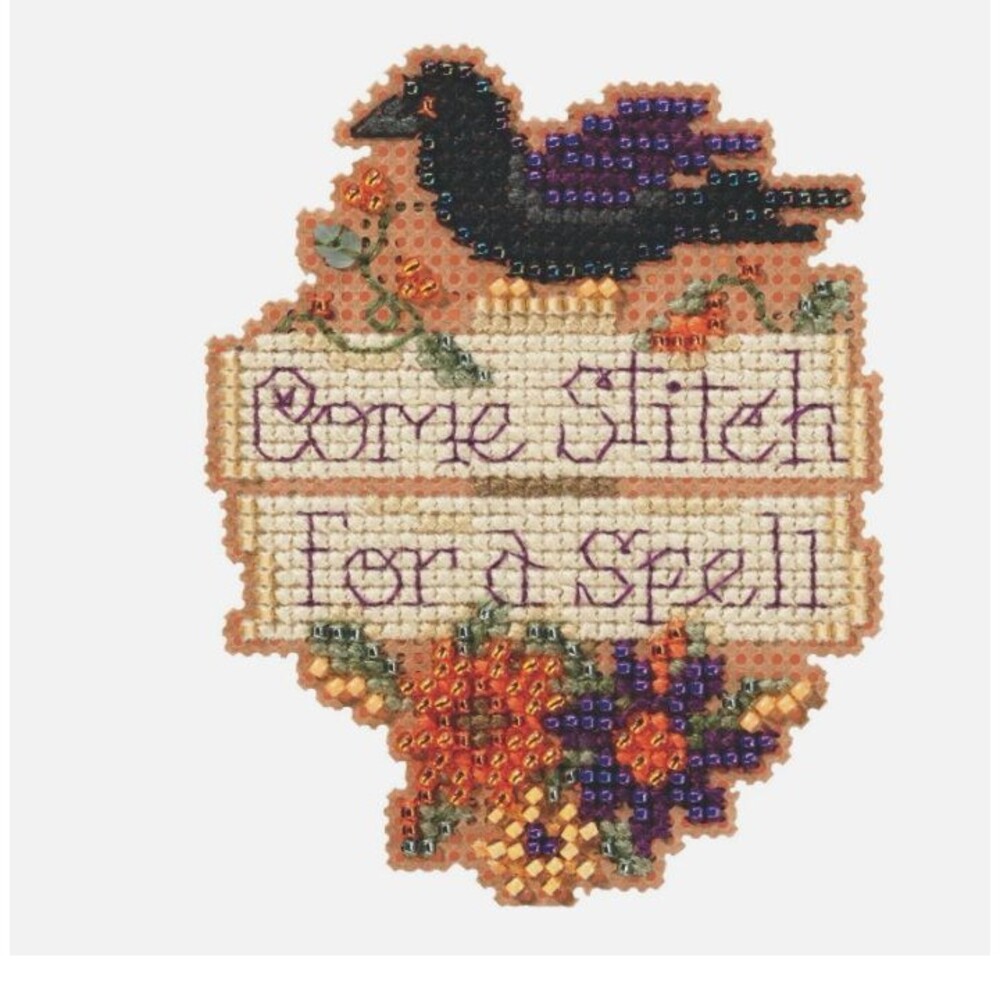 Mill Hill Autumn Harvest Come Stitch Counted Glass Bead Kit-2020-Magnet-NEW